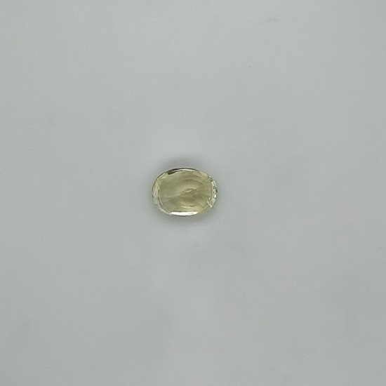 Yellow Sapphire (Pukhraj) 6.24 Ct gem quality